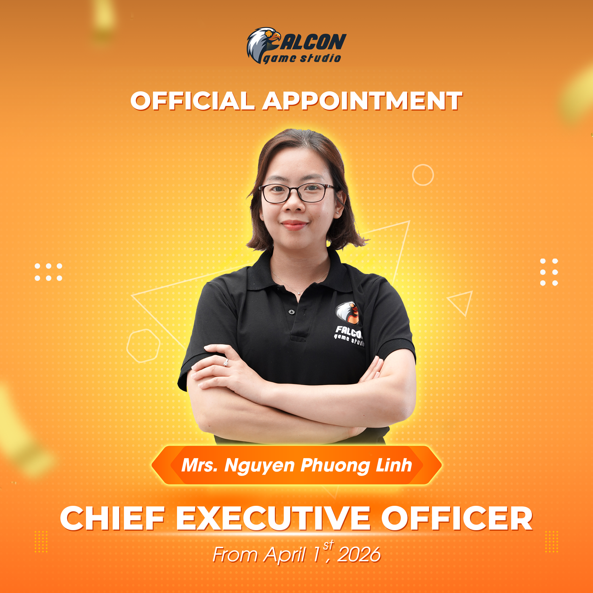[Falcon News] Falcon Game Studio Announces New CEO – Marking a ...